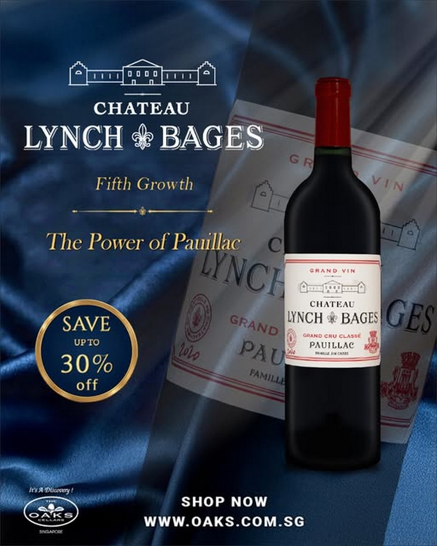 The-Oaks-Cellars-Chateau-Lynch-Bages-Up-to-30-Off 23 September 2026 onwards: The Oaks Cellars: Château Lynch-Bages Up to 30% Off Wine Promotion
