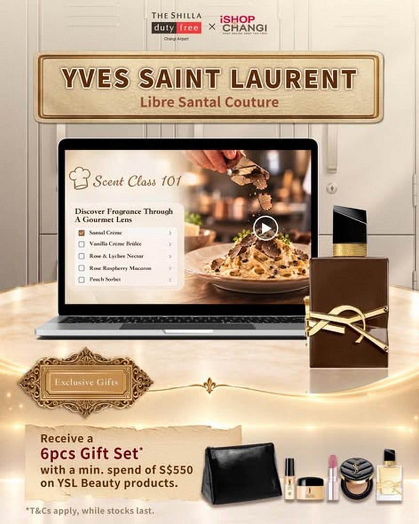 The-Shilla-Duty-Free-Singapore-Fragrance-Gourmet-Promotion-2 15 September 2026 onwards: The Shilla Duty Free Singapore, Fragrance Gourmet Promotion with Up to 25% Off at iShopChangi