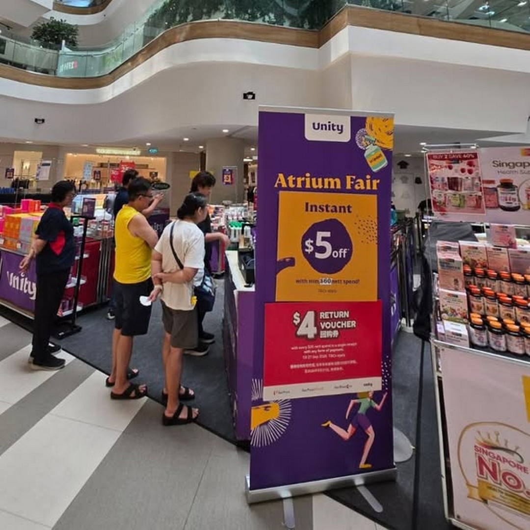 Unity-Pharmacy-Health-Wellness-Fair-Promotion 21-27 September 2026: Unity Pharmacy: Health & Wellness Fair Promotion at Tampines 1 with Free Health Checks, Up to 50% Off and Exclusive Gifts