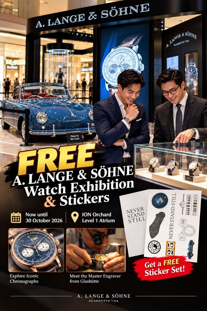 A.-Lange-Sohne-Free-Watch-Exhibition-Sticker-Giveaway-1 27–30 October 2026: A. Lange & Söhne Free Watch Exhibition & Sticker Giveaway at ION Orchard Singapore, Meet a Master Engraver and Discover Luxury Watchmaking at Level 1 Atrium