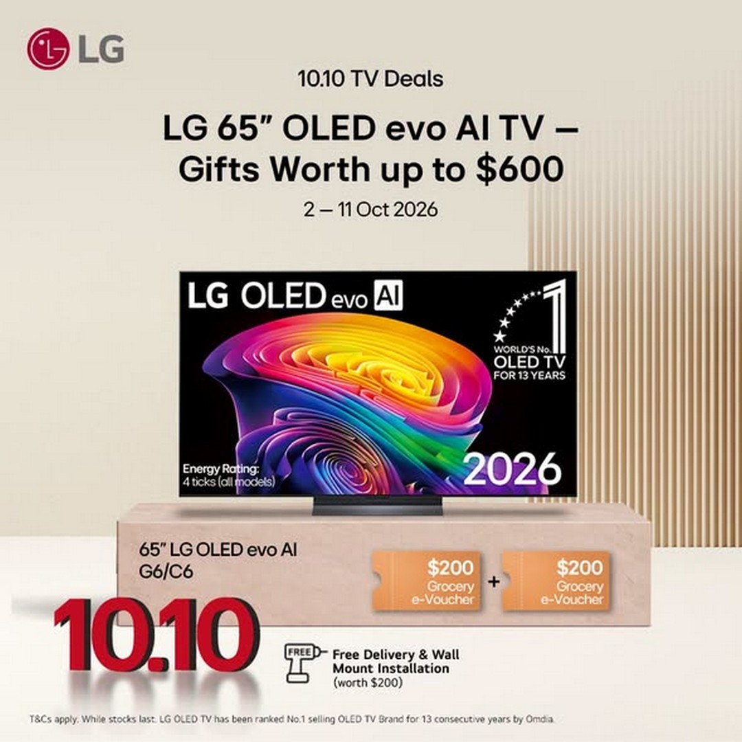 Audio-House-Singapore-LG-10.10-TV-Sale-Promotion-3 2-11 October 2026: Audio House Singapore: LG 10.10 TV Sale Promotion with Up to $1,000 Off and Free Gifts Worth Up to $800