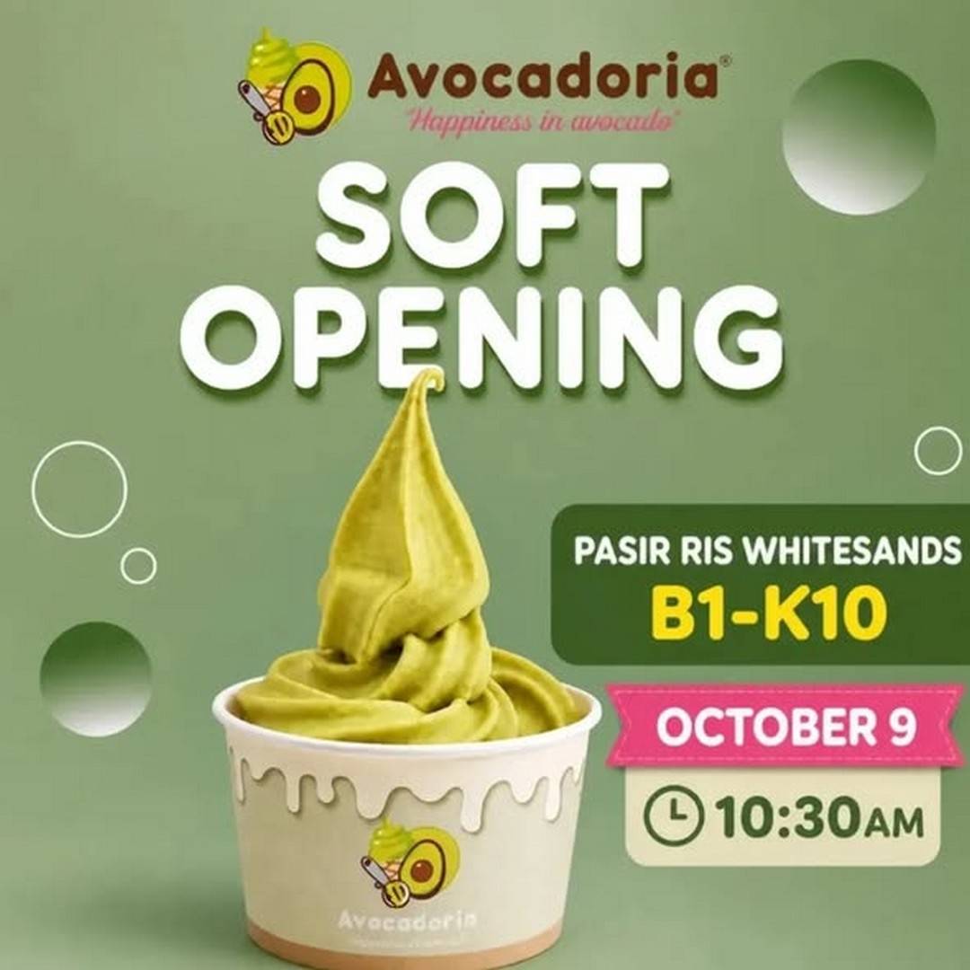 Avocadoria-Singapore-Avocado-Promotion-and-New-Pasir-Ris-Outlet-Opening 9 October 2026: Avocadoria Singapore: Avocado Promotion and New Pasir Ris Outlet Opening at Whitesands