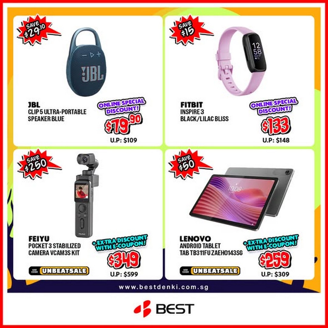 BEST-Denki-Singapore-Halloween-Online-Promotion-2 30 October 2026 onwards: BEST Denki Singapore Halloween Online Promotion – Get Up to $100 Off with UNBEATSALE Promo Code, Minimum Spend $149