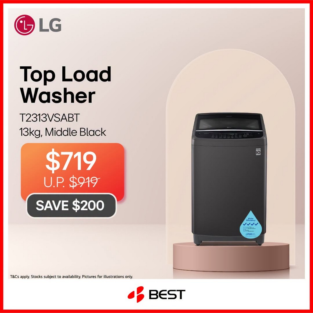 BEST-Denki-Singapore-–-LG-Home-Appliance-Promotion-8 1–31 October 2026: BEST Denki Singapore – LG Home Appliance Promotion with Up to $100 in Grocery Vouchers at Participating Retail Outlets