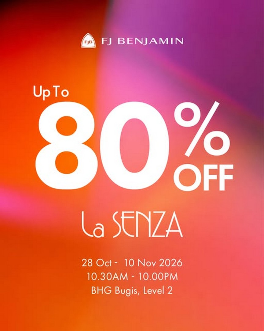 BHG-Singapore-La-Senza-Sale-–-Enjoy-Up-to-80-Off 28 October–10 November 2026: BHG Singapore La Senza Sale – Enjoy Up to 80% Off Lingerie at BHG Bugis, Level 2