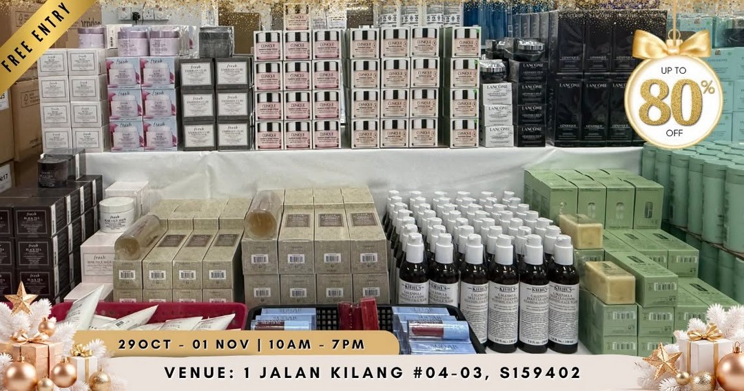 BeautyFresh-Christmas-Beauty-Bazaar-Sale-–-Up-to-80-OFF-12 29 October–1 November 2026: BeautyFresh Christmas Beauty Bazaar Sale – Up to 80% OFF 120+ Beauty Brands, Win Up to $888 Cash and Discover Mystery Prizes at 1 Jalan Kilang, Singapore
