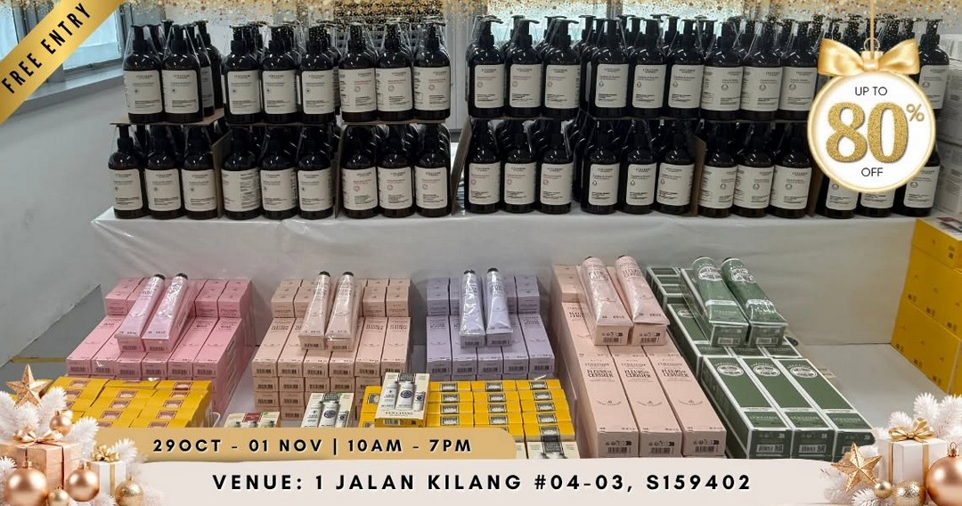 BeautyFresh-Christmas-Beauty-Bazaar-Sale-–-Up-to-80-OFF-20 29 October–1 November 2026: BeautyFresh Christmas Beauty Bazaar Sale – Up to 80% OFF 120+ Beauty Brands, Win Up to $888 Cash and Discover Mystery Prizes at 1 Jalan Kilang, Singapore