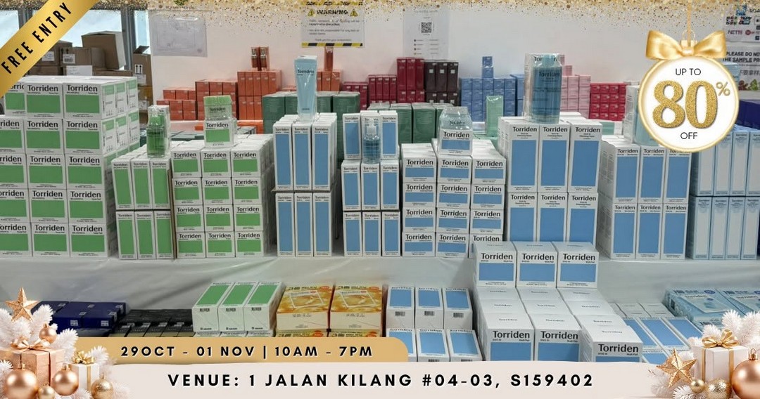 BeautyFresh-Christmas-Beauty-Bazaar-Sale-–-Up-to-80-OFF-6 29 October–1 November 2026: BeautyFresh Christmas Beauty Bazaar Sale – Up to 80% OFF 120+ Beauty Brands, Win Up to $888 Cash and Discover Mystery Prizes at 1 Jalan Kilang, Singapore
