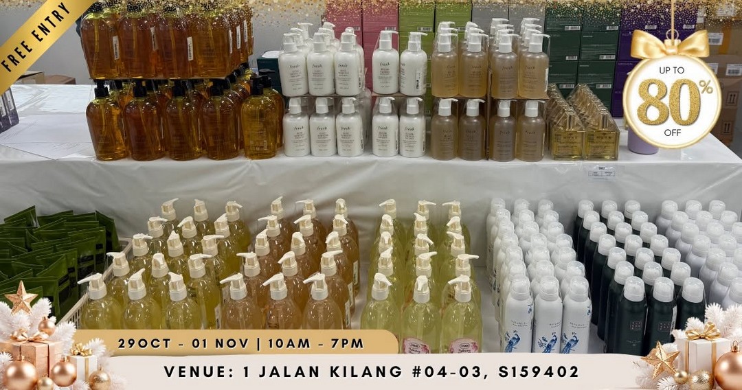BeautyFresh-Christmas-Beauty-Bazaar-Sale-–-Up-to-80-OFF-8 29 October–1 November 2026: BeautyFresh Christmas Beauty Bazaar Sale – Up to 80% OFF 120+ Beauty Brands, Win Up to $888 Cash and Discover Mystery Prizes at 1 Jalan Kilang, Singapore