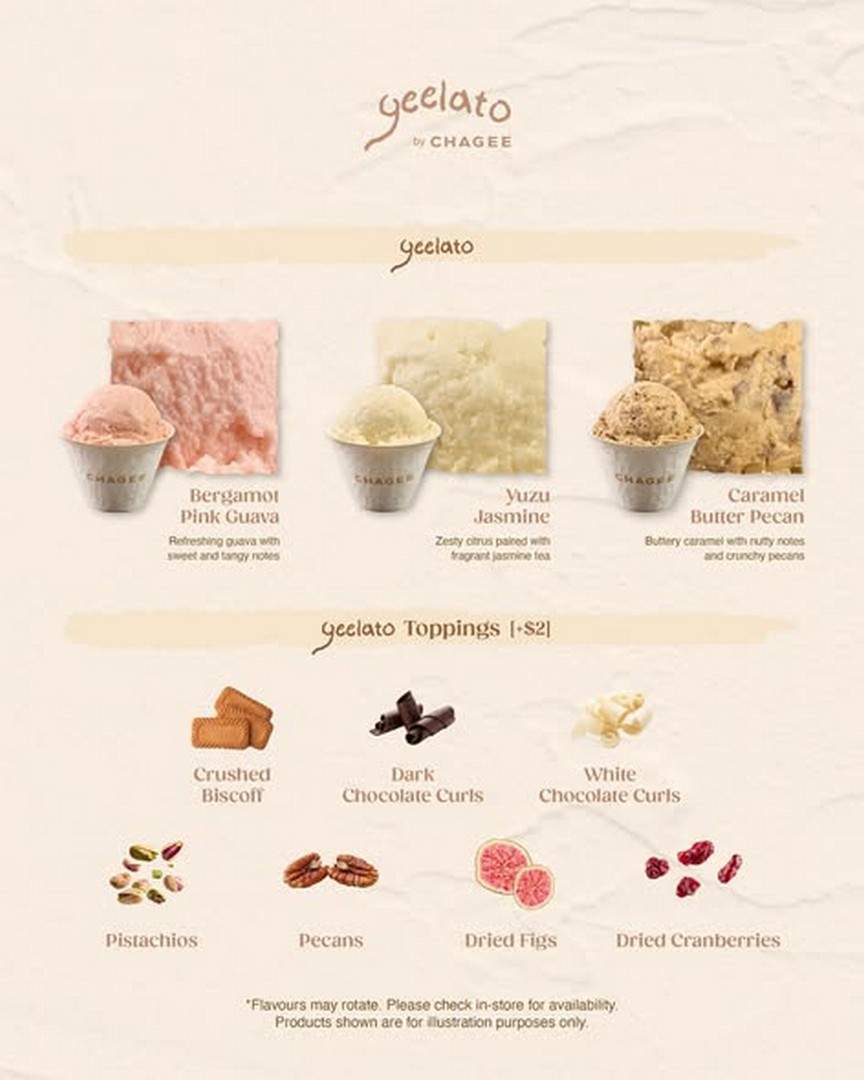 CHAGEE-Singapore-Geelato-Promotion-Enjoy-Tea-Inspired-Gelato-2 30 October 2026 onwards: CHAGEE Singapore Geelato Promotion, Enjoy Tea-Inspired Gelato from $6.90 per Scoop at Orchardgateway, One Raffles Place and Pagoda House