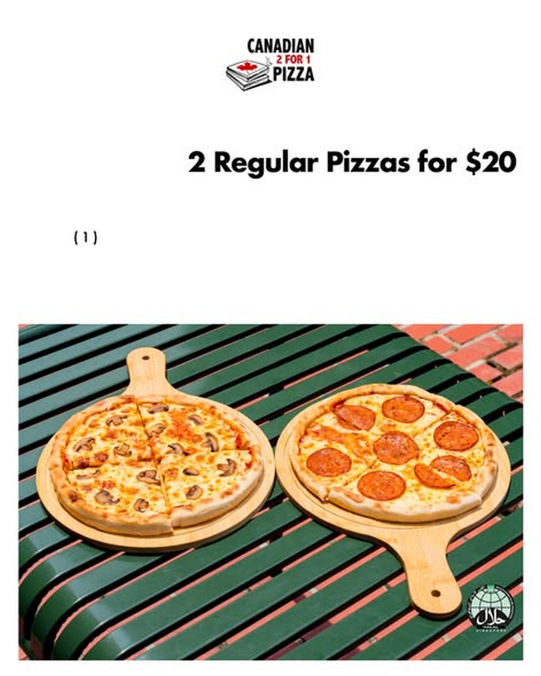 Canadian-Pizza-Singapore-2-for-20-Pizza-Promotion-for-Pick-Up-Orders-1 3 October 2026 onwards: Canadian Pizza Singapore: 2-for-$20 Pizza Promotion for Pick-Up Orders