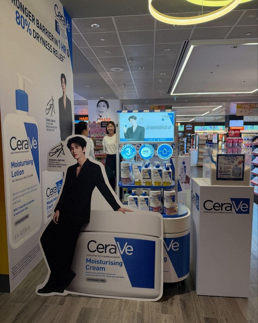 CeraVe-Singapore-FREE-Skincare-Samples-Giveaway-3 Now till 25 October 2026: CeraVe Singapore: FREE Skincare Samples Giveaway at Guardian Ngee Ann City, Orchard Road – No Purchase Needed, 3-Second Scoop Challenge from 12pm to 8.30pm