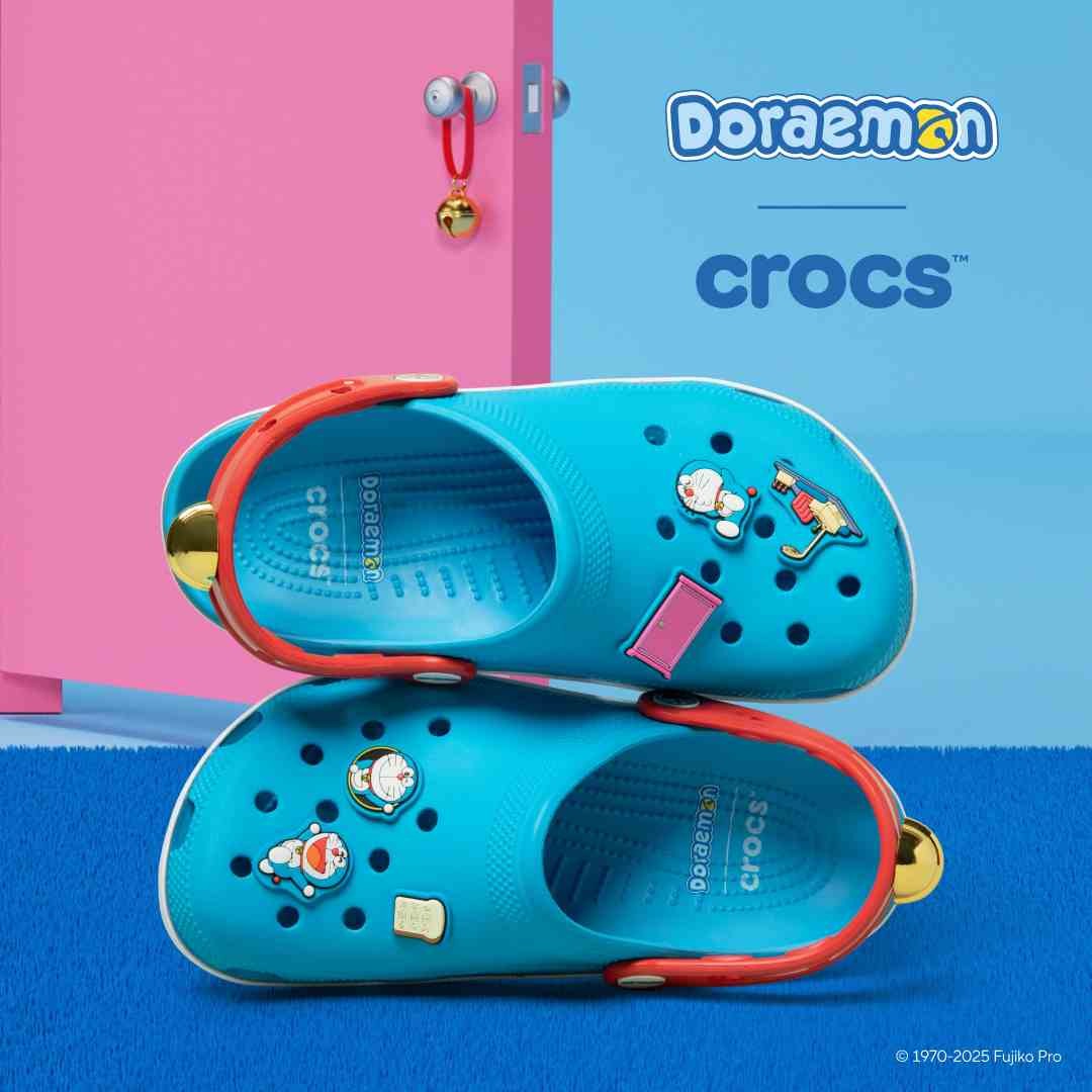 Crocs-Singapore-Doraemon-Collection-Launch-Promotion 8 October 2026 onwards: Crocs Singapore Doraemon Collection Launch Promotion – Adventure-Ready Footwear for Adults and Kids with Exclusive Jibbitz™ Charms
