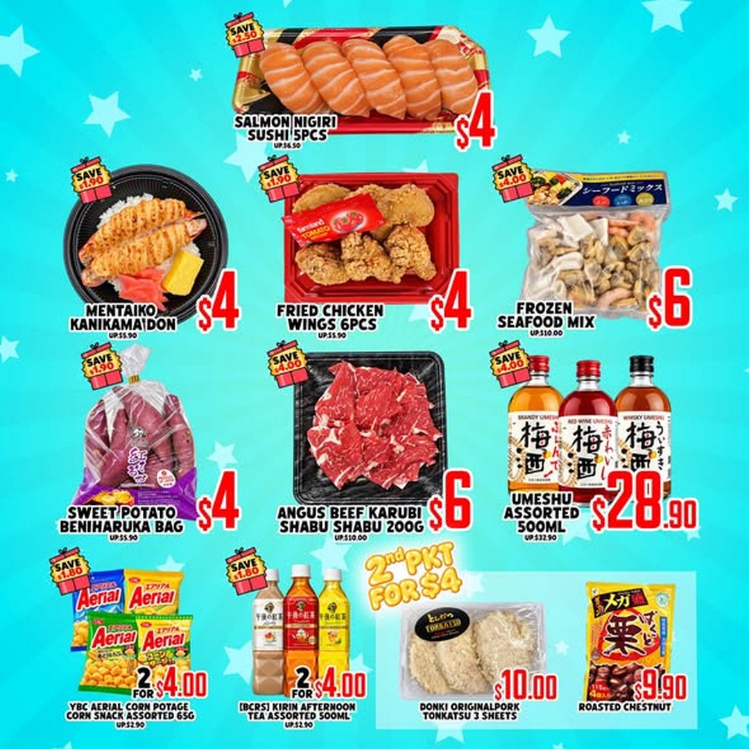 DON-DON-DONKI-4th-Birthday-Anniversary-Promotion-2 Now till 11 October 2026: DON DON DONKI: 4th Birthday Anniversary Promotion at Northpoint City with Special Deals on Japanese Food, Snacks & Groceries