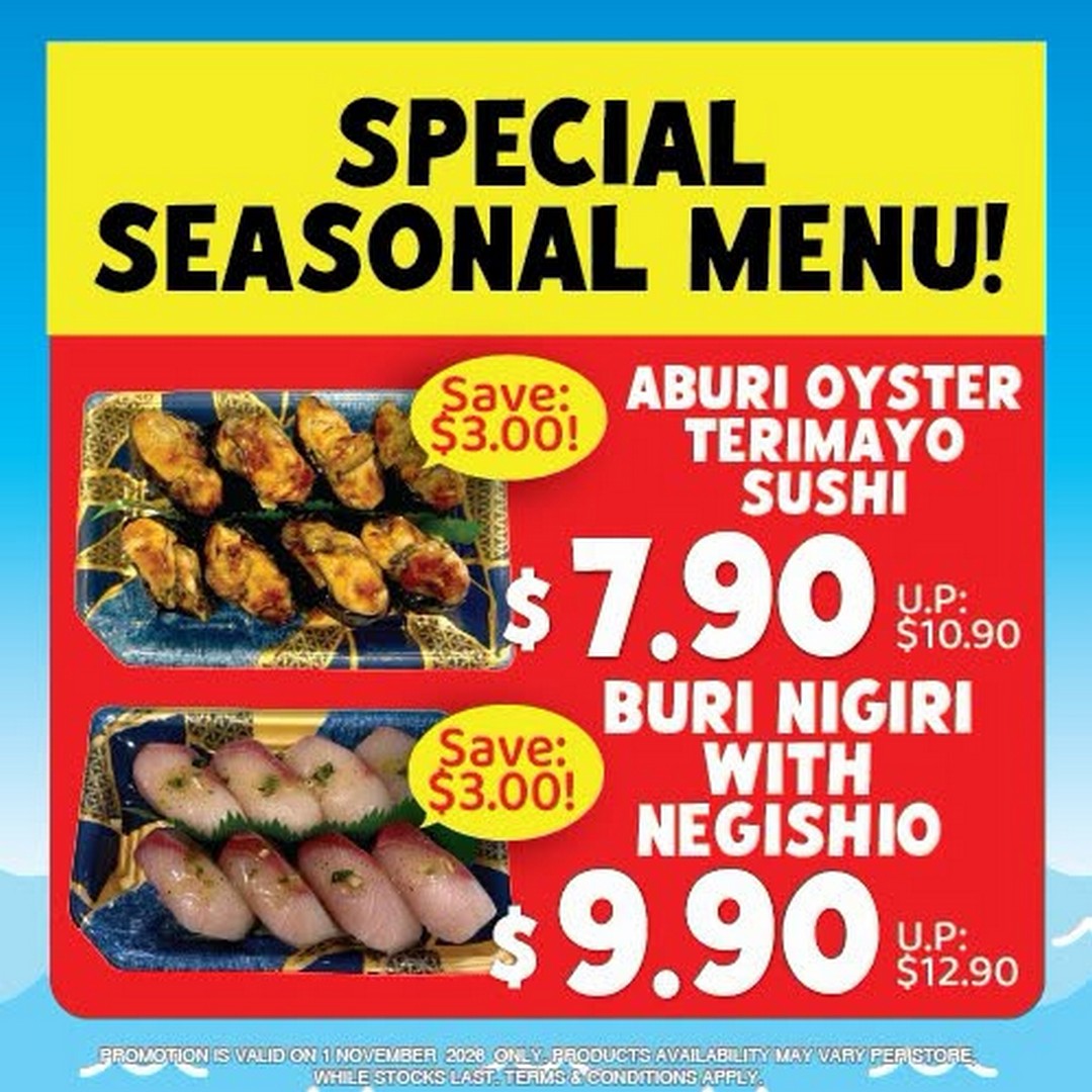 DON-DON-DONKI-Singapore-One-Day-Sushi-Promotion-1 1 November 2026: DON DON DONKI Singapore One-Day Sushi Promotion – Selected Sushi Sets from $7.90, 10-Piece Salmon Sushi at $8.90 and More, Available While Stocks Last
