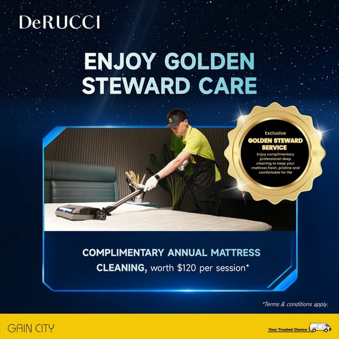 Gain-City-DeRUCCI-AI-Smart-Mattress-Promotion-3 19 October 2026 onwards: Gain City DeRUCCI AI Smart Mattress Promotion – Up to 30% OFF, Extra 10% OFF, FREE Bed Frame, Bedding Accessories and More at Sungei Kadut