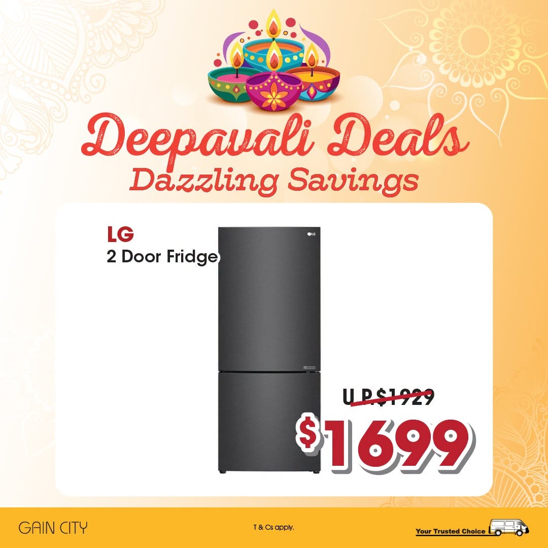 Gain-City-Deepavali-Deals-–-Enjoy-Up-to-60-OFF-7 13 October 2026 onwards: Gain City Deepavali Deals – Enjoy Up to 60% OFF Home Appliances and Electronics in Singapore