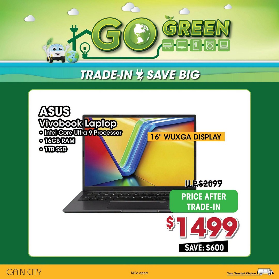 Gain-City-Singapore-–-Up-to-1000-Off-Electronics-and-Home-Appliances-4 19 October 2026 onwards: Gain City Singapore – Up to $1,000 Off Electronics and Home Appliances, Extra 10% Off Online & Up to $60 Off with NETS In-Store Promotion