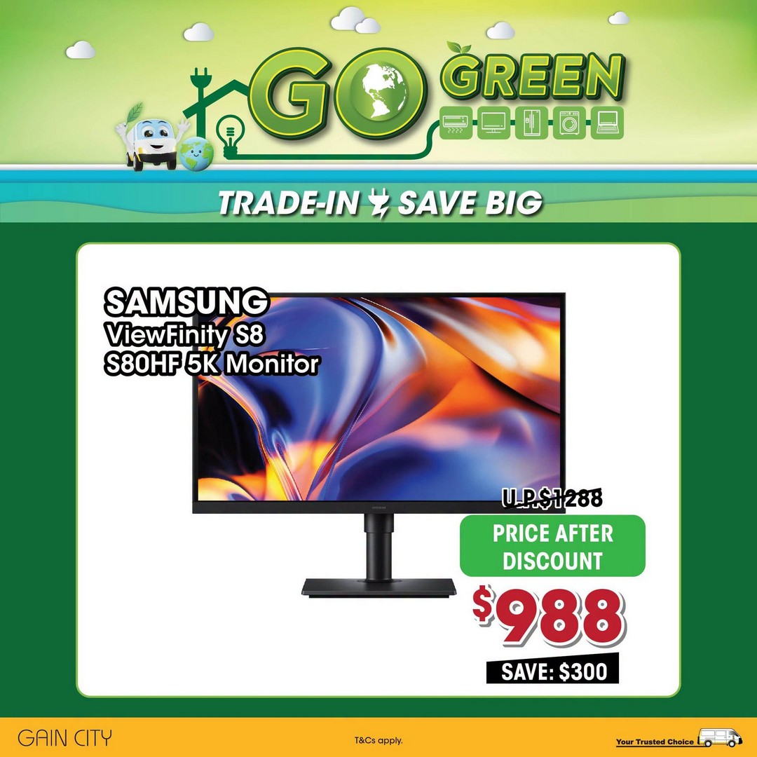 Gain-City-Singapore-–-Up-to-1000-Off-Electronics-and-Home-Appliances-5 19 October 2026 onwards: Gain City Singapore – Up to $1,000 Off Electronics and Home Appliances, Extra 10% Off Online & Up to $60 Off with NETS In-Store Promotion