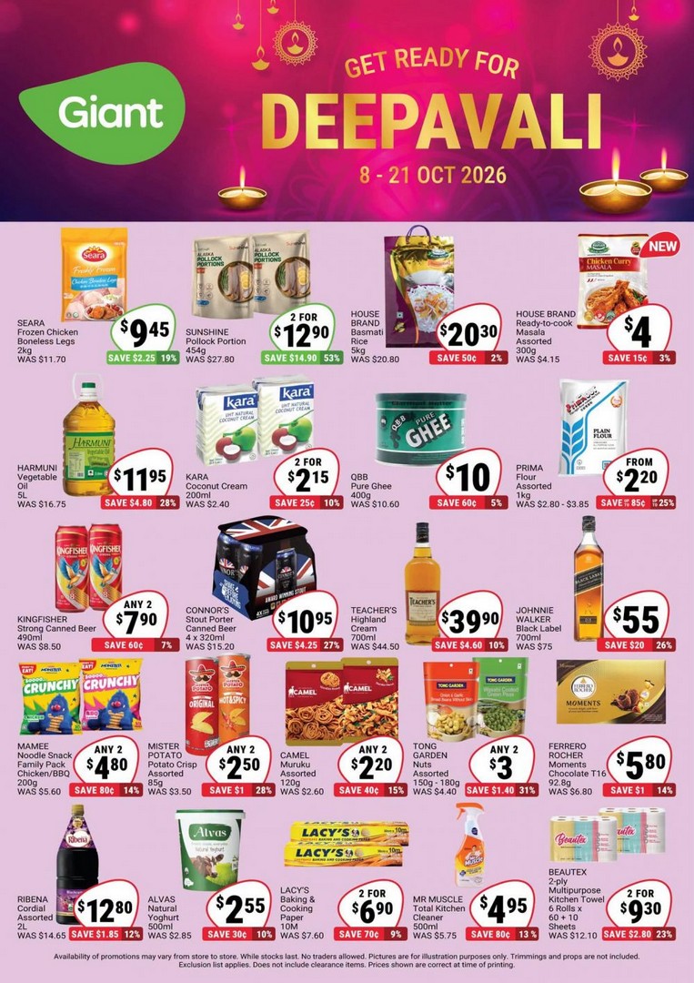 Giant-Singapore-Deepavali-Promotion-–-Save-Up-to-53 8-21 October 2026: Giant Singapore: Deepavali Promotion – Save Up to 53% on Festive Groceries, Snacks, Cooking Essentials and Household Products