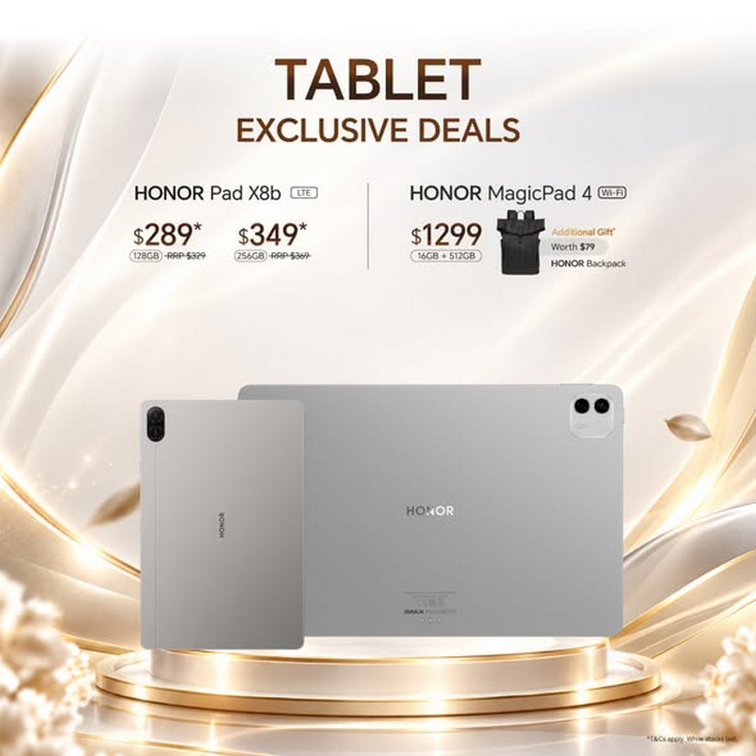HONOR-Singapore-Atrium-Roadshow-Sale-3 19–25 October 2026: HONOR Singapore Atrium Roadshow Sale – Magic V6, X9d, X9e Pro, MagicPad 4 and Pad X8b Deals with Free Gifts at Compass One and Suntec Convention