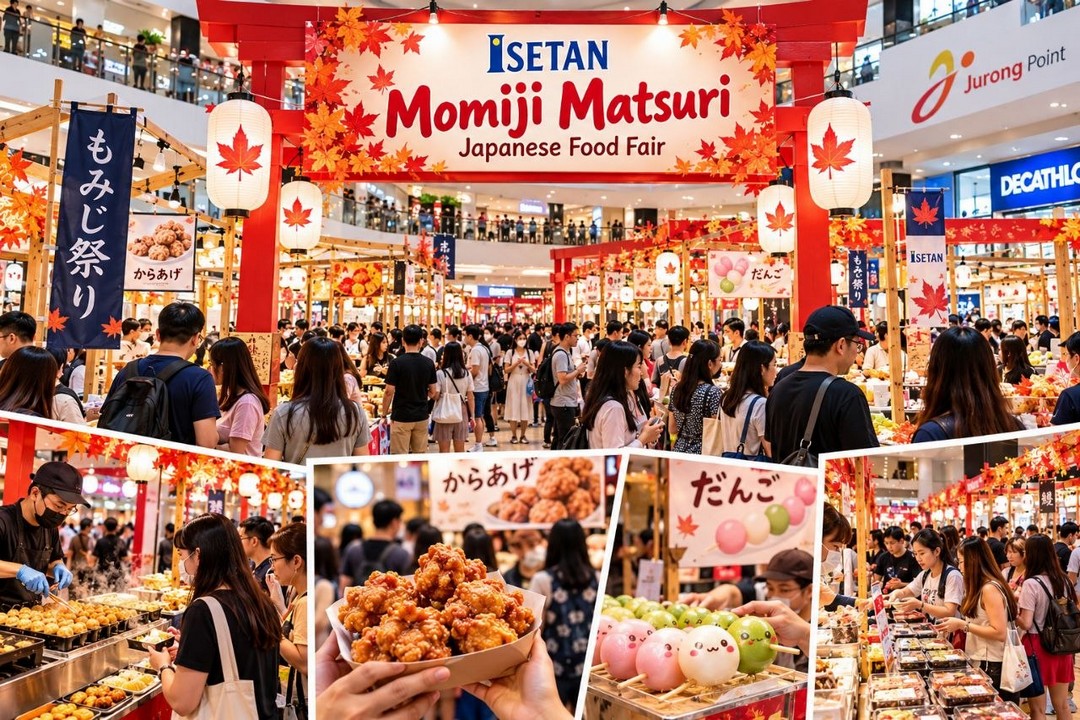 Isetan-Momiji-Matsuri-Japanese-Food-Fair-Enjoy-Japanese-Street-Food-1 6-18 October 2026: Isetan Momiji Matsuri Japanese Food Fair: Enjoy Japanese Street Food, Autumn Specialities and Artisan Shopping at Jurong Point