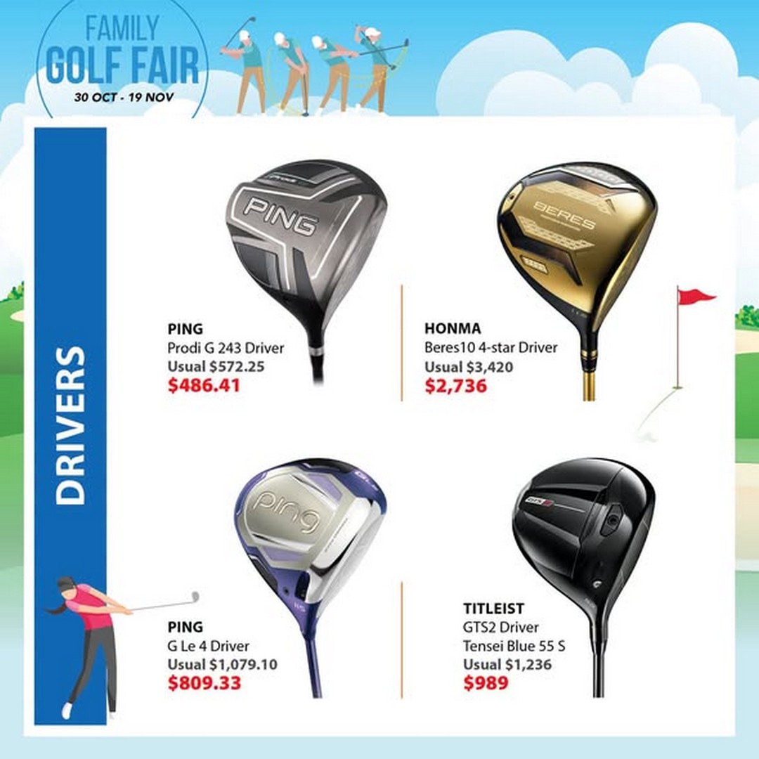 Isetan-Singapore-Family-Golf-Fair-2 30 October–19 November 2026: Isetan Singapore Family Golf Fair – Shop Golf Apparel, New Arrivals, Essentials and Accessories at Isetan Scotts