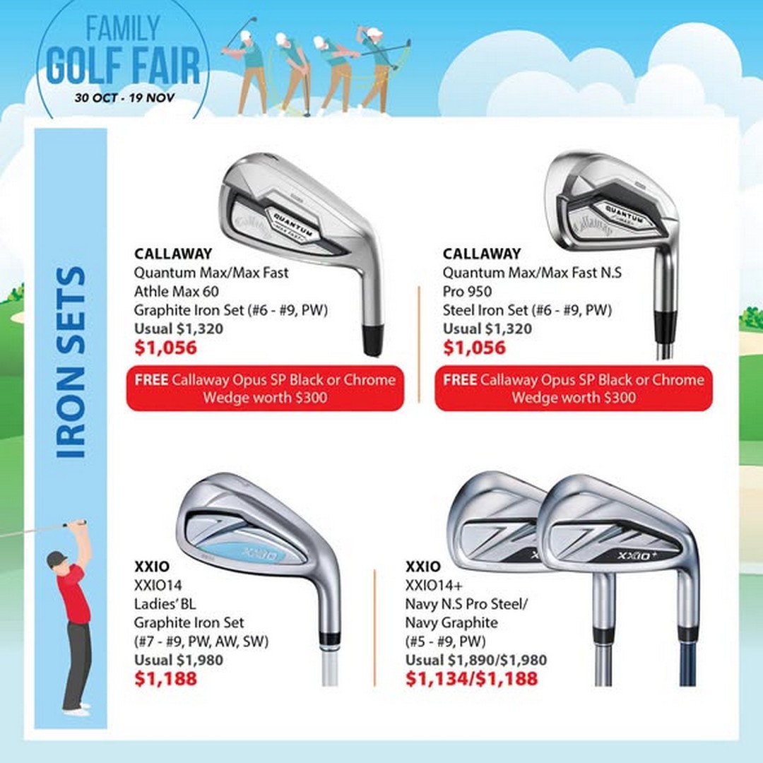 Isetan-Singapore-Family-Golf-Fair-3 30 October–19 November 2026: Isetan Singapore Family Golf Fair – Shop Golf Apparel, New Arrivals, Essentials and Accessories at Isetan Scotts