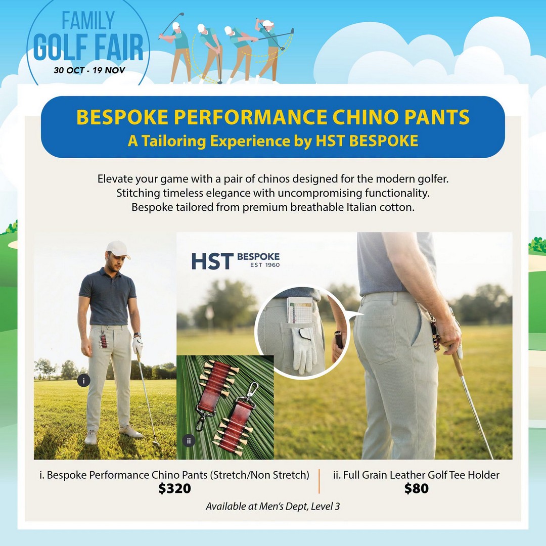 Isetan-Singapore-Family-Golf-Fair-5 30 October–19 November 2026: Isetan Singapore Family Golf Fair – Shop Golf Apparel, New Arrivals, Essentials and Accessories at Isetan Scotts