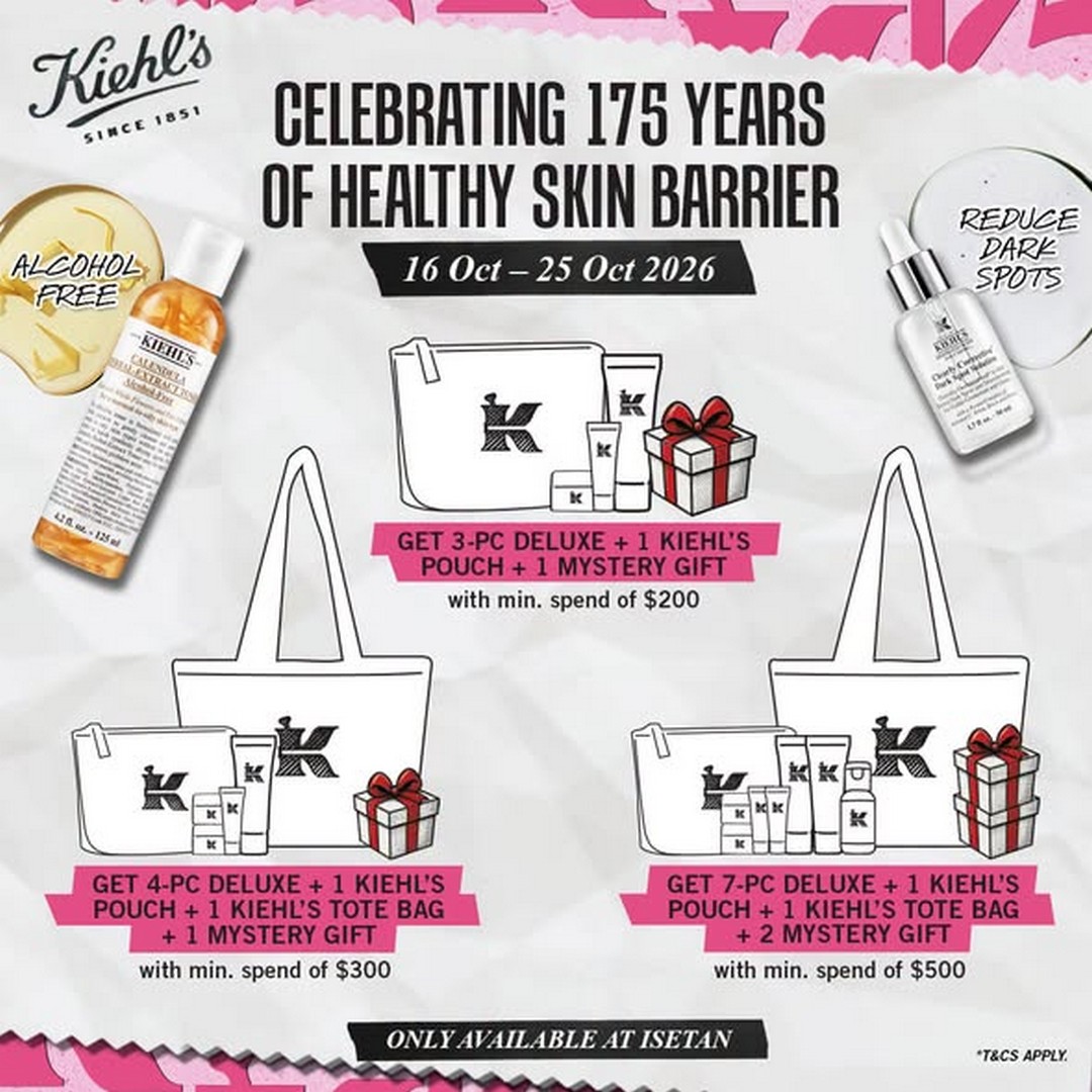Isetan-Singapore-LOreal-Brand-Week-Beauty-Promotion-1 16-25 October 2026: Isetan Singapore: L'Oréal Brand Week Beauty Promotion – Enjoy 10% Off Armani Beauty, YSL Beauty, Kiehl's, Shu Uemura and Lancôme at Isetan Scotts, Level 1, with Exclusive In-Store Deals