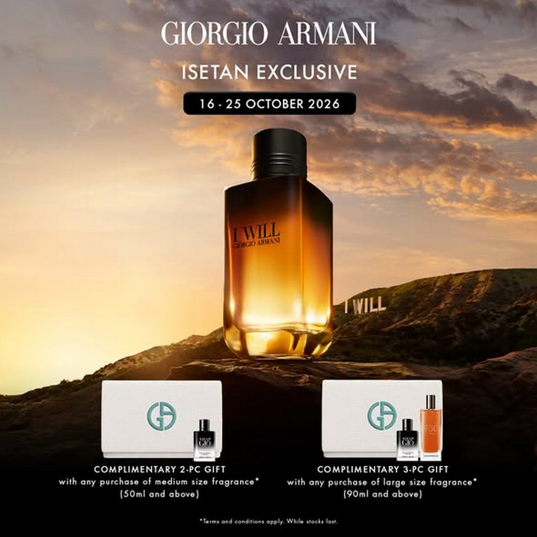 Isetan-Singapore-LOreal-Brand-Week-Beauty-Promotion-3 16-25 October 2026: Isetan Singapore: L'Oréal Brand Week Beauty Promotion – Enjoy 10% Off Armani Beauty, YSL Beauty, Kiehl's, Shu Uemura and Lancôme at Isetan Scotts, Level 1, with Exclusive In-Store Deals