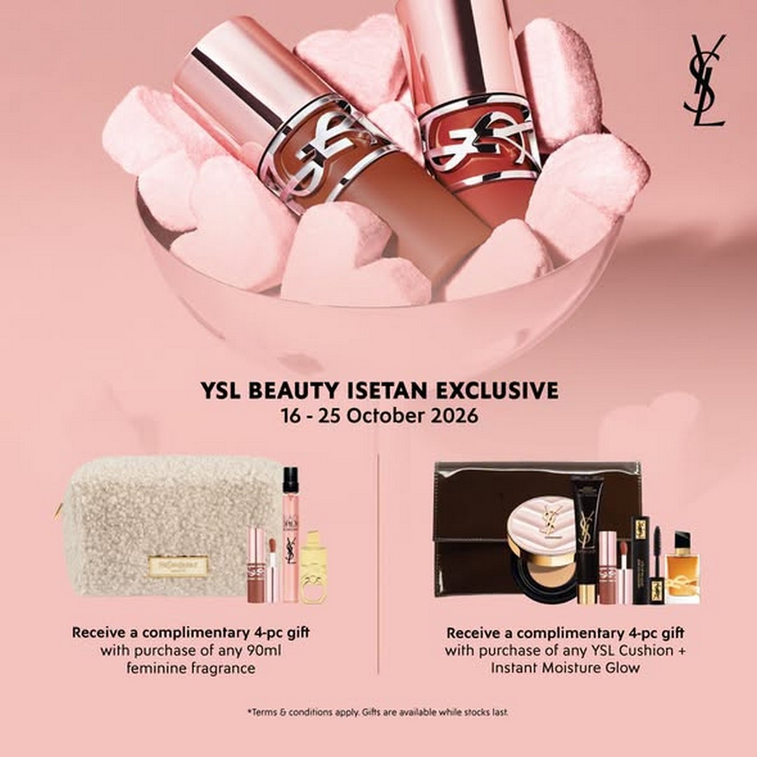 Isetan-Singapore-LOreal-Brand-Week-Beauty-Promotion-4 16-25 October 2026: Isetan Singapore: L'Oréal Brand Week Beauty Promotion – Enjoy 10% Off Armani Beauty, YSL Beauty, Kiehl's, Shu Uemura and Lancôme at Isetan Scotts, Level 1, with Exclusive In-Store Deals