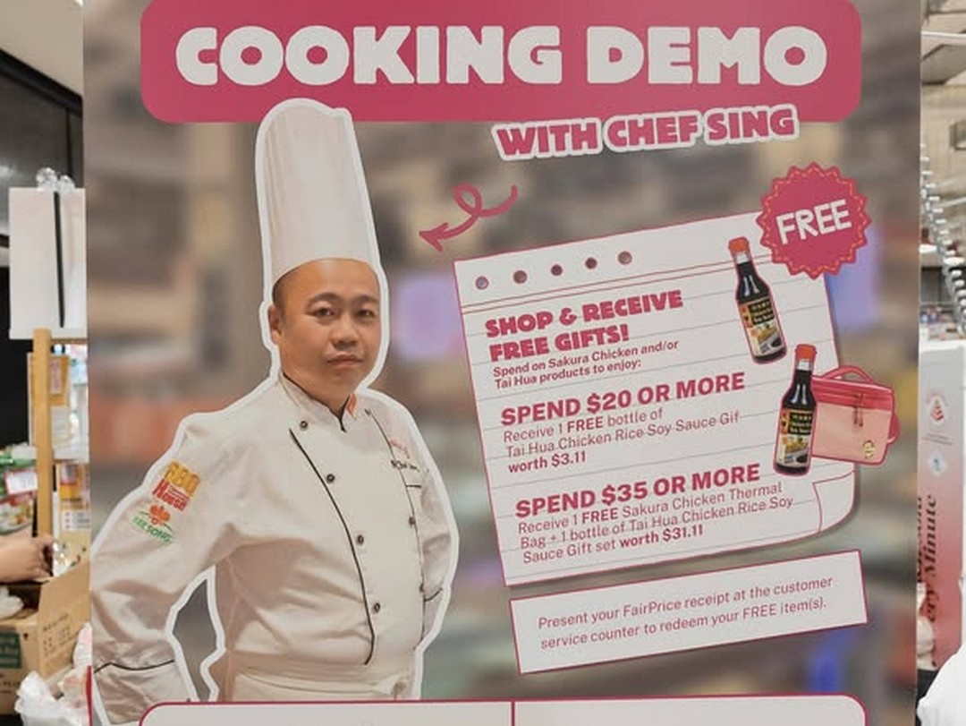 Kee-Song-Singapore-Sakura-Chicken-Promotion-1 31 October–1 November 2026: Kee Song Singapore Sakura Chicken Promotion at FairPrice Xtra Jurong Point – Free Gifts with Minimum Spend & Live Cooking Demonstration from 11am to 4pm