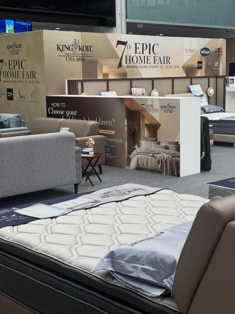King-Koil-7th-EPIC-HOME-FAIR-Singapore-2026-3 20–25 October 2026: King Koil: 7th EPIC HOME FAIR Singapore 2026 – Bedding from $25, Pillows from $32, Mattress Deals and More at Marina Square Atrium