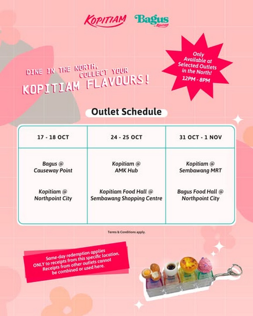 Kopitiam-DIY-Kopitiam-Themed-Keycap-Clicker-Keychain-Promotion-1 17 October–1 November 2026: Kopitiam: DIY Kopitiam-Themed Keycap Clicker Keychain Promotion with Minimum $15 Spend at Participating North Singapore Outlets