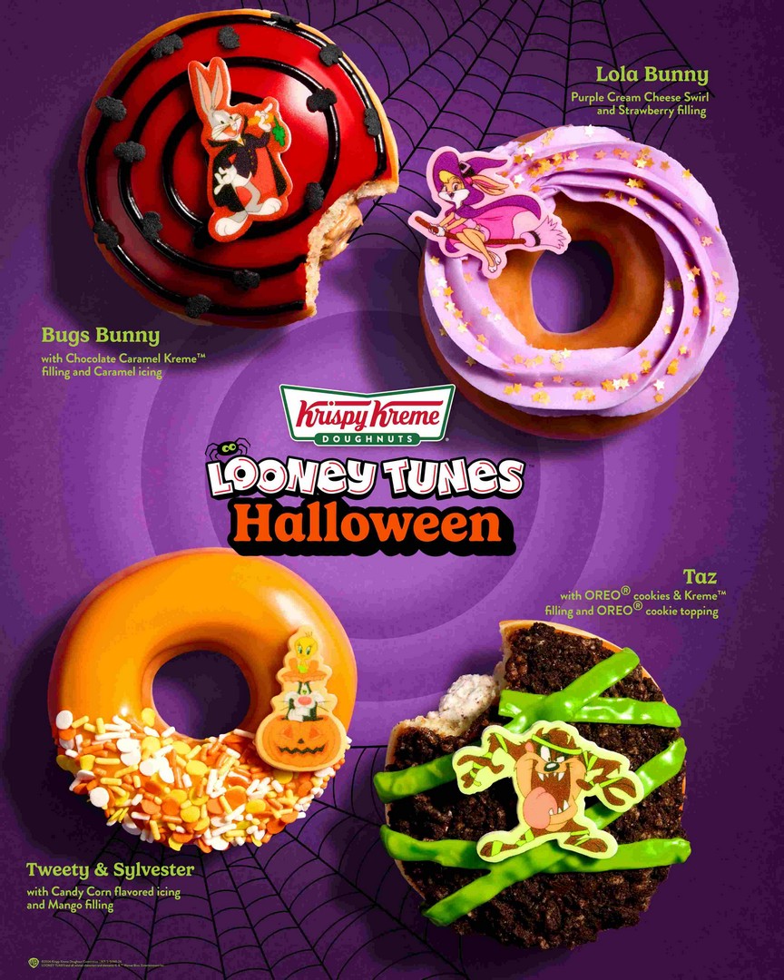Krispy-Kreme-Singapore-Looney-Tunes™-Halloween-Doughnut-Promotion 8-31 October 2026: Krispy Kreme Singapore: Looney Tunes™ Halloween Doughnut Promotion – Get Any 6 Doughnuts for $19.99 at Singapore Outlets