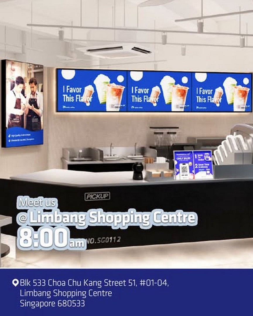 Luckin-Coffee-Singapore-Grand-Opening-1-for-1-Drinks-Promotion-1 13–26 October 2026: Luckin Coffee Singapore: Grand Opening 1-for-1 Drinks Promotion at SUTD and Limbang Shopping Centre, Plus First Cup at $0.99