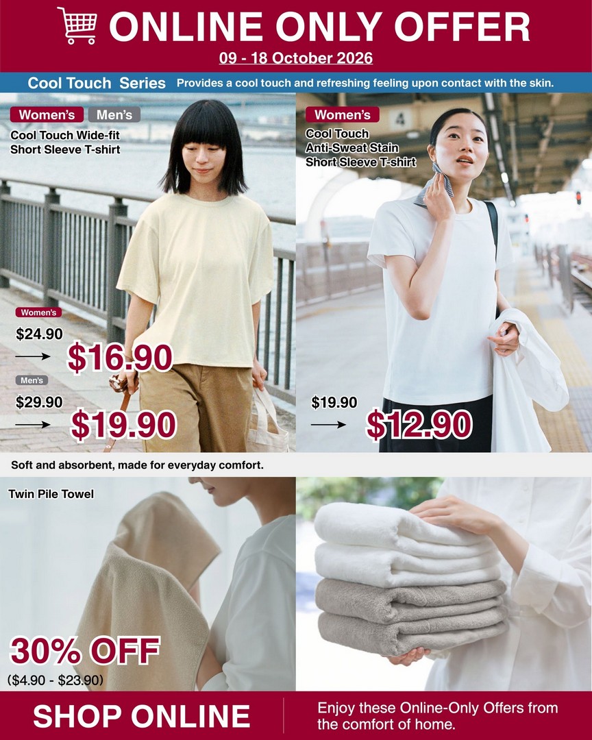MUJI-Singapore-Special-Price-Promotion-on-Jersey-T-shirts-10 9-18 October 2026: MUJI Singapore: Special Price Promotion on Jersey T-shirts, Flannel Pyjamas, Home Storage Essentials and Cacao Truffles – In-Store and Online Deals