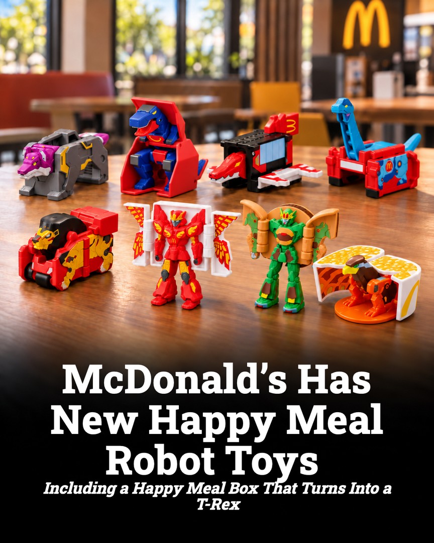 McDonalds-Singapore-Happy-Meal-Robots-Collection-Promotion-1 15 October–11 November 2026: McDonald’s Singapore: Happy Meal Robots Collection Promotion Featuring 8 Transforming Robot Toys, Including a T-Rex Happy Meal Box