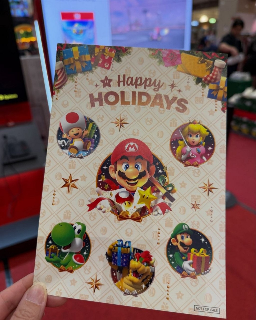 Nintendo-Singapore-FREE-Super-Mario-Stickers-1 28 October–15 November 2026: Nintendo Singapore FREE Super Mario Stickers, Mario Sun Visor & Nintendo Switch Sports Hand Fan Promotion at Takashimaya – Nintendo Switch 2 Experience Event, 10am–10pm