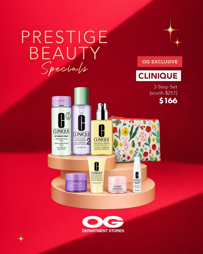 OG-Singapore-Festive-Beauty-Promotion-6 Now Till 4 November 2026: OG Singapore Festive Beauty Promotion – Get $20 Off $150 or $50 Off $300 and Enjoy Exclusive Estée Lauder, Lancôme & Shiseido Beauty Sets at OG Albert, OG People's Park and Online