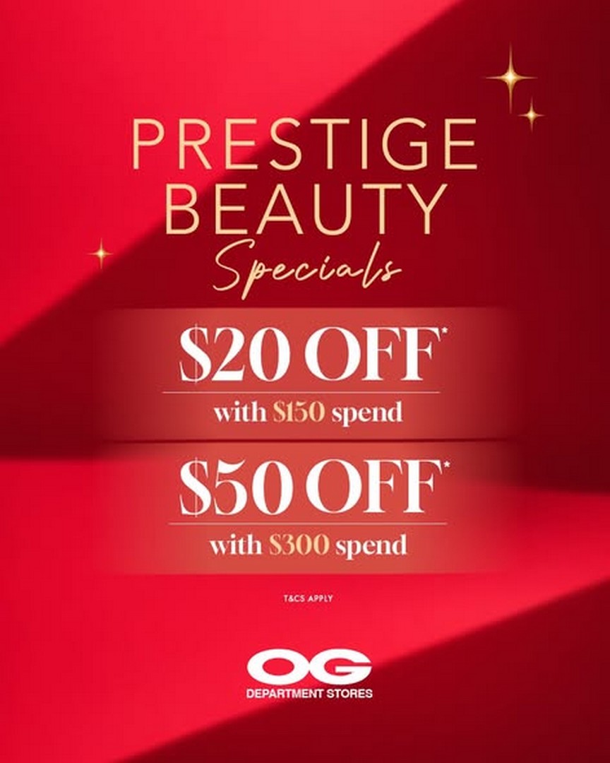 OG-Singapore-Festive-Beauty-Promotion Now Till 4 November 2026: OG Singapore Festive Beauty Promotion – Get $20 Off $150 or $50 Off $300 and Enjoy Exclusive Estée Lauder, Lancôme & Shiseido Beauty Sets at OG Albert, OG People's Park and Online
