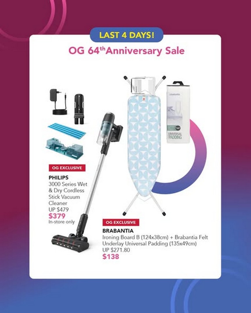 OG-Singapore-OG64-Anniversary-Promotion-with-20-Off-Storewide-2 Now till 4 October 2026: OG Singapore: OG64 Anniversary Promotion with 20% Off Storewide, Gold Membership at $75 and More Anniversary Deals