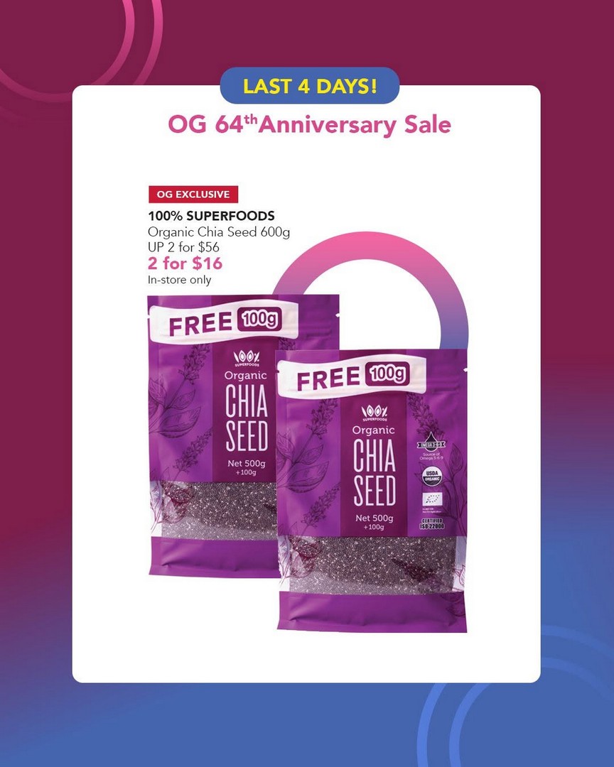 OG-Singapore-OG64-Anniversary-Promotion-with-20-Off-Storewide-7 Now till 4 October 2026: OG Singapore: OG64 Anniversary Promotion with 20% Off Storewide, Gold Membership at $75 and More Anniversary Deals