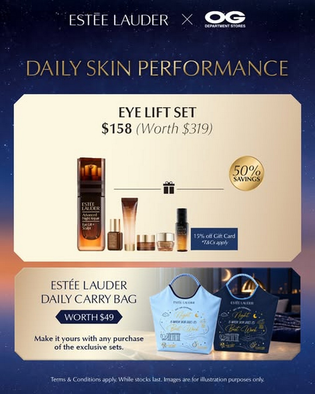 OG-Singapore-x-Estee-Lauder-Up-to-25-Off-Brandwide-4 Now Till 18 October 2026: OG Singapore x Estée Lauder: Up to 25% Off Brandwide and an Extra $80 Off Night-Time Skincare Promotion at OG People’s Park and OG Albert