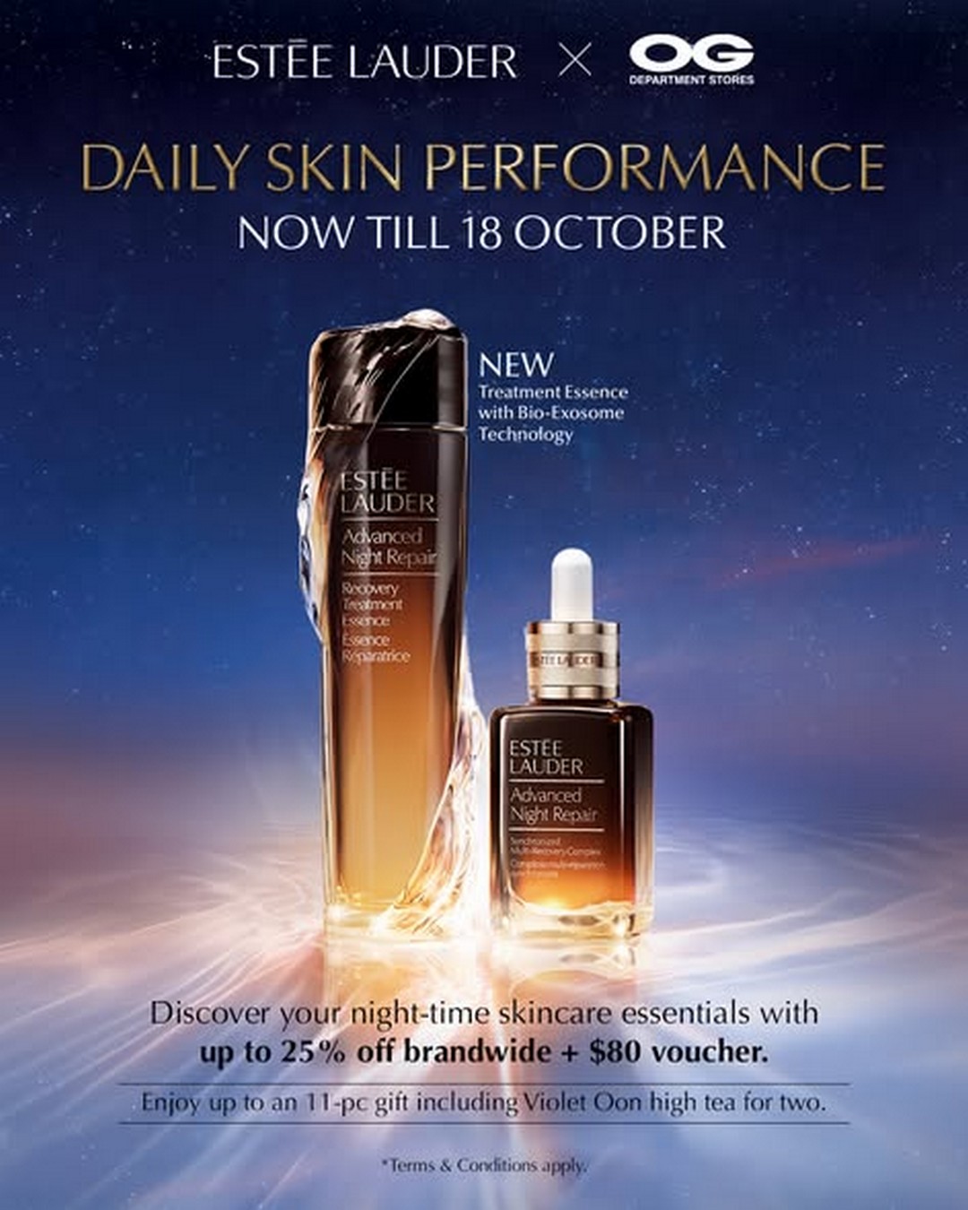 OG-Singapore-x-Estee-Lauder-Up-to-25-Off-Brandwide Now Till 18 October 2026: OG Singapore x Estée Lauder: Up to 25% Off Brandwide and an Extra $80 Off Night-Time Skincare Promotion at OG People’s Park and OG Albert