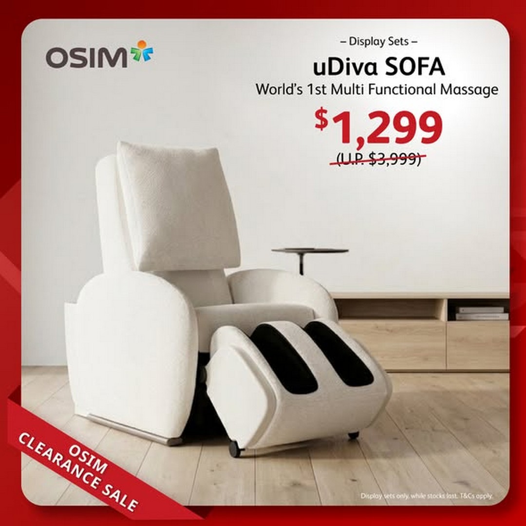OSIM-Great-World-Display-Set-Clearance-Sale-3 Now Till 9 November 2026: OSIM Great World Display Set Clearance Sale – Enjoy Up to 70% OFF Massage Chairs, Massage Sofas, Eye Massagers and Wellness Essentials at Great World