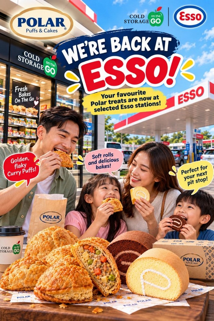 Polar-Puffs-Cakes-Bakery-Treats-Return-to-Selected-Esso-Stations-1 15 October 2026 onwards: Polar Puffs & Cakes: Bakery Treats Return to Selected Esso Stations in Singapore – Curry Puffs, Cakes and More