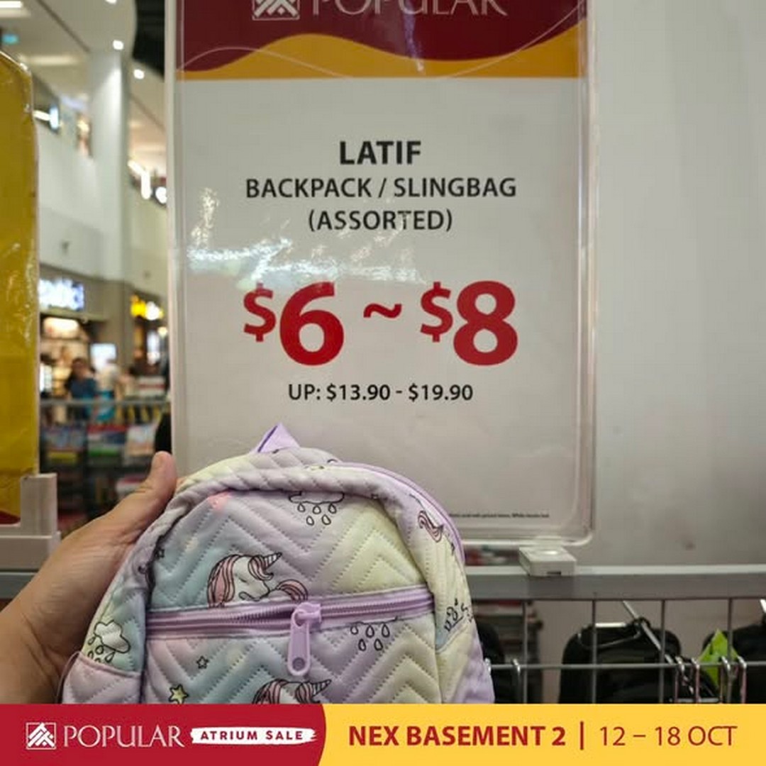 Popular-Bookstore-Singapore-Atrium-Sale-Promotion-at-NEX-3 Now Till 18 October 2026: Popular Bookstore Singapore: Atrium Sale Promotion at NEX with Up to 70% Off Books, Stationery and More