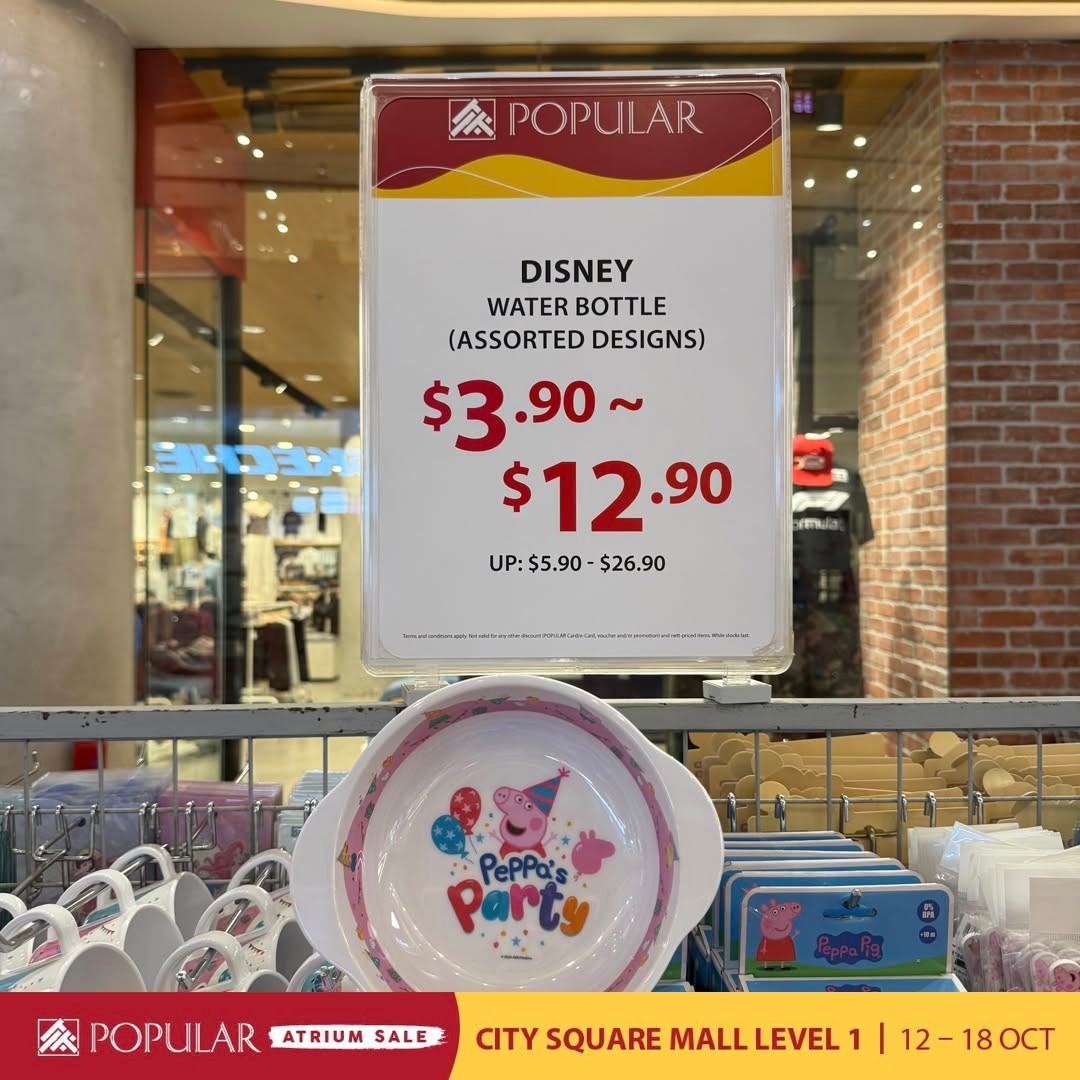 Popular-Bookstore-Singapore-Atrium-Sale-with-Up-to-70-Off-13 Now Till 18 October 2026: Popular Bookstore Singapore: Atrium Sale with Up to 70% Off Books, Stationery and More at City Square Mall